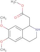 Methyl 2-(6,7-dimethoxy-1,2,3,4-tetrahydroisoquinolin-1-yl)acetate