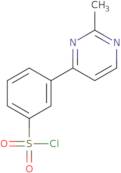 3-(2-Methylpyrimidin-4-yl)benzene-1-sulfonylchloride