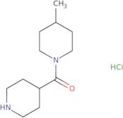 (4-Methylpiperidin-1-yl)(piperidin-4-yl)methanone hydrochloride