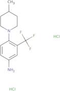 4-Methyl-1-(4-amino-2-trifluoromethylphenyl)piperidine dihydrochloride