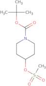 4-Methanesulfonyloxy-piperidine-1-carboxylic acid tert-butyl ester