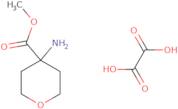 Methyl 4-aminotetrahydro-2H-pyran-4-carboxylate oxalate