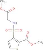 Methyl 3-(methoxycarbonylmethyl-sulfamoyl)thiophene-2-carboxylate