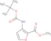 Methyl 3-((tert-butoxycarbonyl)amino)furan-2-carboxylate