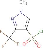 1-Methyl-3-(trifluoromethyl)-1H-pyrazole-4-sulfonyl chloride