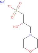 3-(N-Morpholino)-2-hydroxypropanesulfonic acid sodium salt