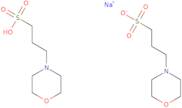 3-N-Morpholinopropanesulfonic acid hemisodium salt