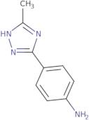 4-(5-Methyl-4H-[1,2,4]triazol-3-yl)phenylamine