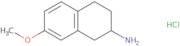 7-Methoxy-1,2,3,4-tetrahydronaphthalen-2-ylamine hydrochloride