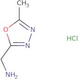 (5-Methyl-[1,3,4]oxadiazol-2-yl)methylamine hydrochloride