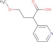 4-Methoxy-2-(pyridin-3-yl)butanoic acid