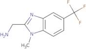 (1-Methyl-5-trifluoromethyl-1H-benzoimidazol-2-yl)methylamine