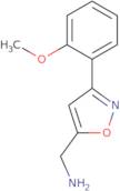 [3-(2-Methoxyphenyl)isoxazol-5-yl]methylamine