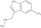Methyl-(5-methyl-1H-indol-3-ylmethyl)amine