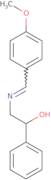 (E)-2-(4-Methoxybenzylideneamino)-1-Phenylethanol