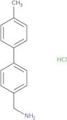 [4-(4-Methylphenyl)phenyl]methylamine hydrochloride