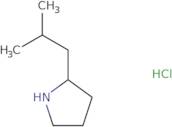 2-(2-Methylpropyl)pyrrolidine hydrochloride