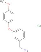 3-(4-Methoxyphenoxy)Benzylamine Hydrochloride