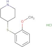 4-(2-Methoxyphenylsulfanyl)Piperidine Hydrochloride