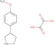 3-(4-Methoxyphenyl)Pyrrolidine Oxalate