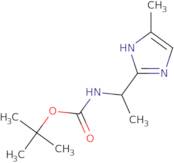 [1-(5-Methyl-1H-imidazol-2-yl)-ethyl]carbamic acid tert-butyl ester