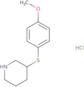 3-(4-Methoxyphenylsulfanyl)Piperidine Hydrochloride