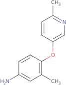 3-Methyl-4-(6-methyl-pyridin-3-yloxy)phenylamine