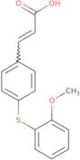 (E)-3-(4-(2-Methoxyphenylthio)Phenyl)AcrylicAcid