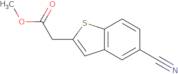 Methyl 2-(5-Cyanobenzo[B]Thiophen-2-Yl)Acetate