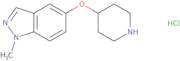 1-Methyl-5-(Piperidin-4-Yloxy)-1H-Indazole Hydrochloride