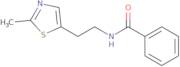 N-(2-(2-Methylthiazol-5-Yl)Ethyl)Benzamide