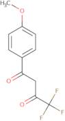 1-(4-Methoxyphenyl)-4,4,4-trifluoro-1,3-butanedione