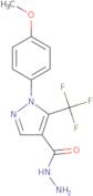 1-(4-Methoxyphenyl)-5-(trifluoromethyl)-1H-pyrazole-4-carbohydrazide