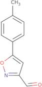 5-(4-Methylphenyl)isoxazole-3-carboxaldehyde