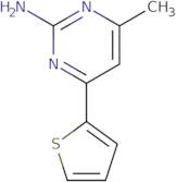 4-Methyl-6-(thiophen-2-yl)pyrimidin-2-amine