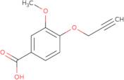 3-Methoxy-4-(prop-2-ynyloxy)benzoic acid