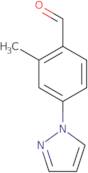 2-Methyl-4-(1H-pyrazol-1-yl)benzaldehyde