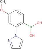 [4-Methoxy-2-(1H-pyrazol-1-yl)phenyl]boronic acid