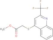 Methyl 2-([2-(trifluoromethyl)-4-quinolyl]thio)acetate