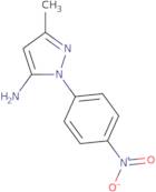 3-Methyl-1-(4-nitrophenyl)-1H-pyrazol-5-amine