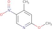 2-Methoxy-5-nitro-4-methylpyridine