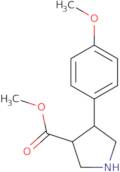 4-(4-Methoxyphenyl)pyrrolidine-3-methylcarboxylate