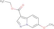 6-Methoxy-pyrazolo[1,5-a]pyridine-3-carboxylic acid ethyl ester