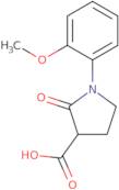 1-(2-Methoxyphenyl)-2-oxopyrrolidine-3-carboxylic acid