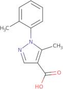 5-Methyl-1-(2-methylphenyl)-1H-pyrazole-4-carboxylic acid