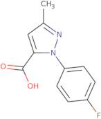3-Methyl-1-(4-fluoro phenyl)pyrazole-5-carboxylic acid