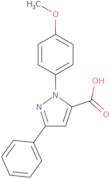 1-(4-Methoxyphenyl)-3-phenyl-1H-pyrazole-5-carboxylic acid