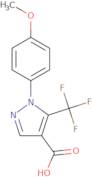 1-(4-Methoxyphenyl)-5-(trifluoromethyl)-1H-pyrazole-4-carboxylic acid