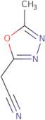 (5-Methyl-1,3,4-oxadiazol-2-yl)acetonitrile