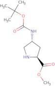 Methyl (2S,4R)-4-[(tert-butoxycarbonyl)amino]pyrrolidine-2-carboxylate